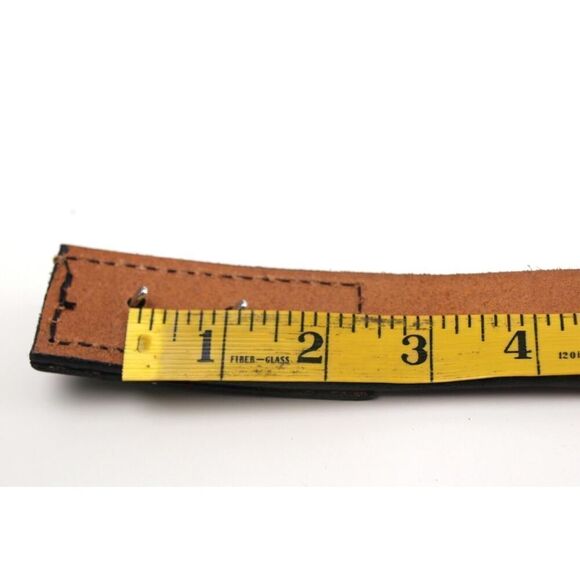 Red Kap BLACK GENUINE LEATHER 1 1/2"Wd CASUAL DRESS MEN'S BELT Sz XL/46-50 (F80 - Picture 9 of 10